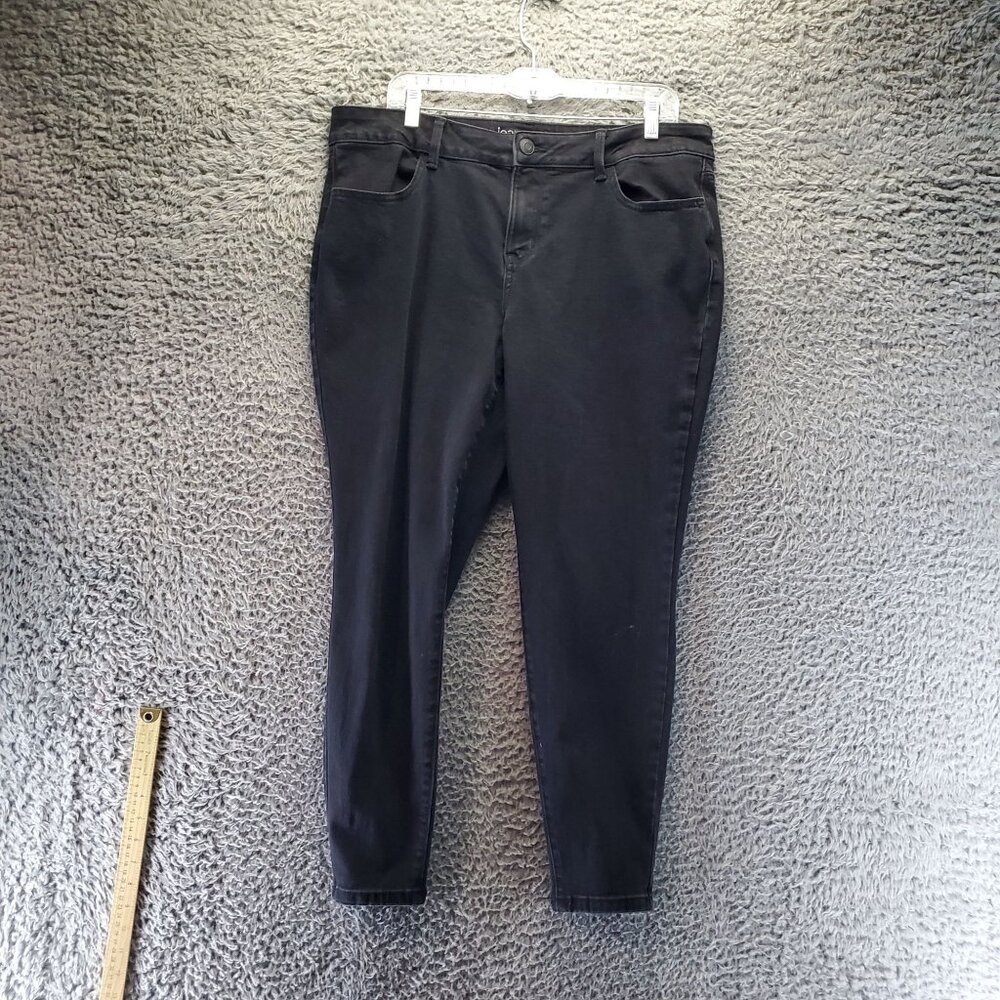 Maurices Jeans Womens XL Short Black Mid-Rise Stretch Denim Short Everyday Wear